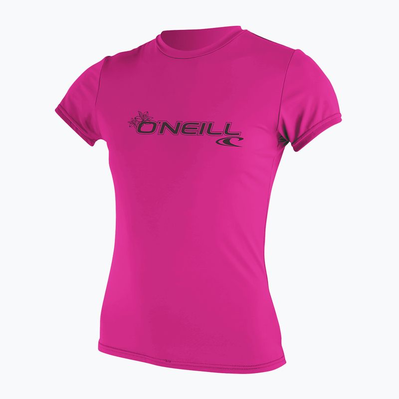 Dámské plavecké tričko O'Neill Basic Skins Sun Shirt fox pink
