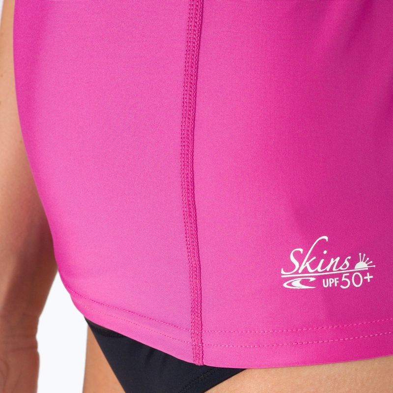 Dámský chránič O'Neill Basic 50+ S/S s krátkým rukávem růžový 3548 4