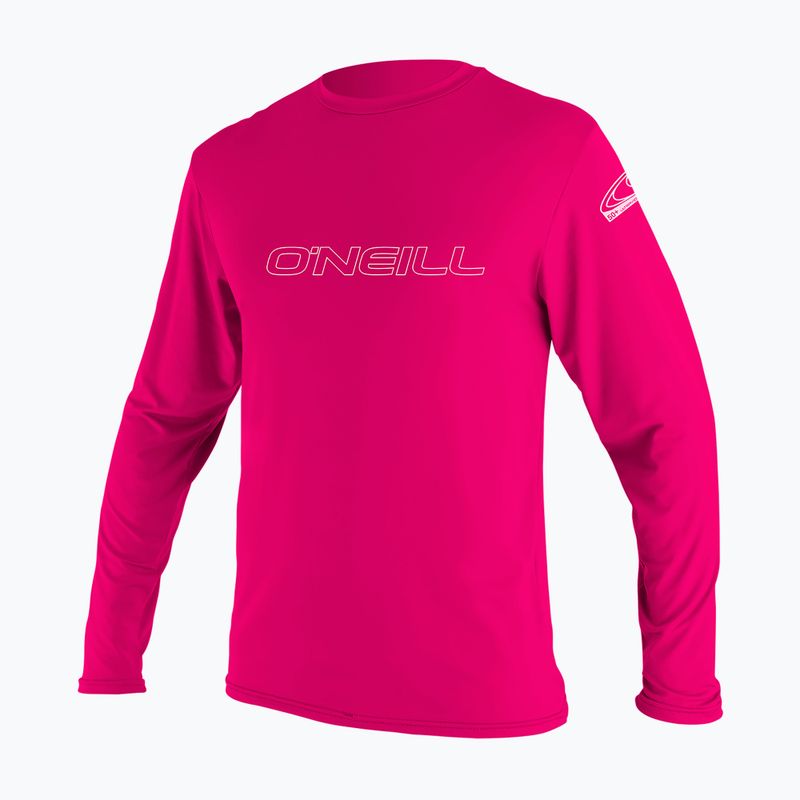 Plavecké tričko longsleeve O'Neill Basic Skins LS Sun Shirt watermelon