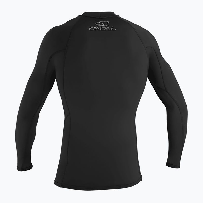Pánské plavecké tričko O'Neill Basic Skins Rash Guard černé 3342 2