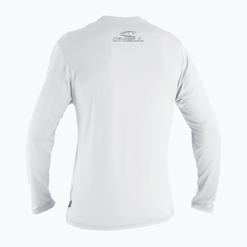 Pánský plavecký longsleeve O'Neill Basic Skins Sun Shirt white 2