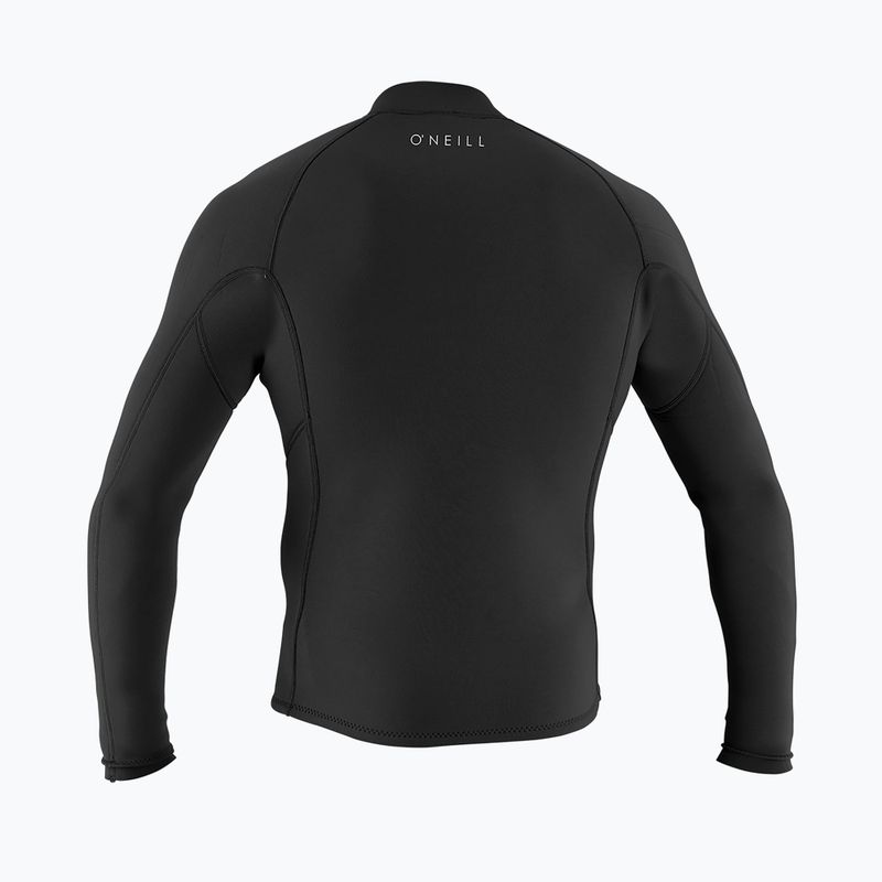 Pánská neoprenová bunda O'Neill Reactor-2 1.5 mm Front Zip black/black 2