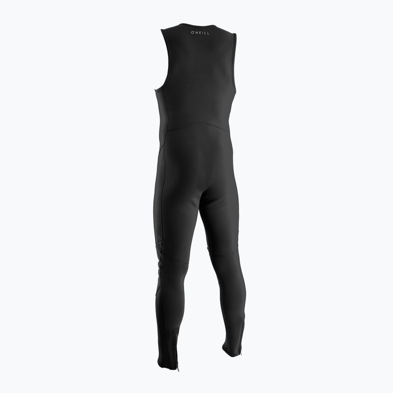 Pánský neopren O'Neill Reactor-2 1.5mm Front Zip Sleeveless Full black/black 2