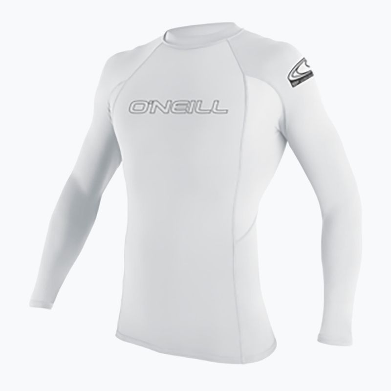 Dětské plavky s dlouhým rukávem O'Neill Youth Basic Skins Rash Guard white