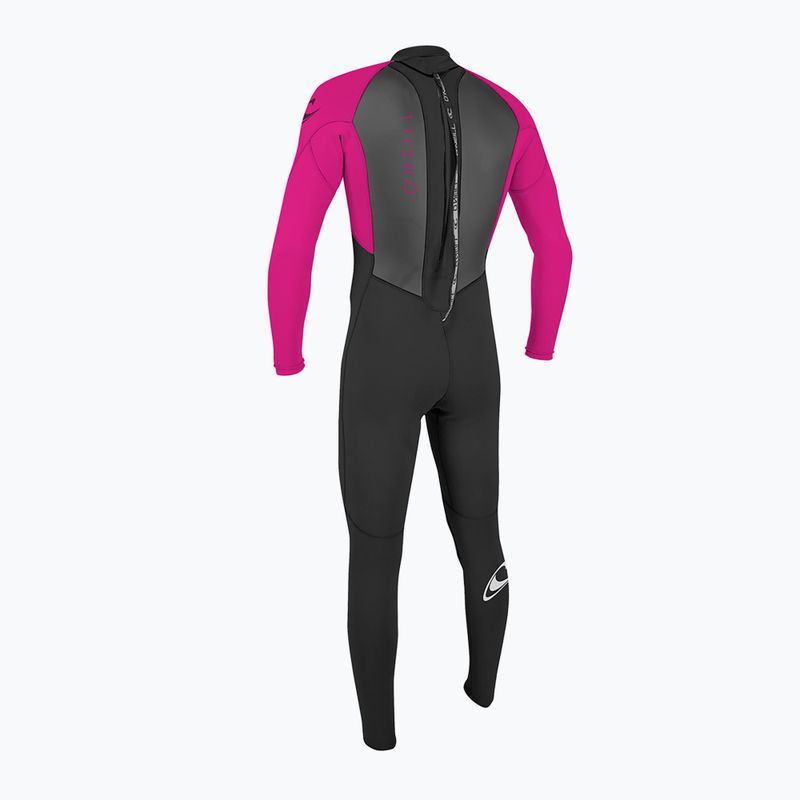 Dětský neopren   O'Neill Reactor-2 3/2 Back Zip Full black/berry 2