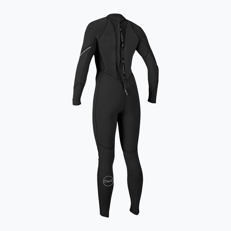 Dámský plavecký neopren O'Neill Bahia 3/2 Back Zip Full black/black/black 2