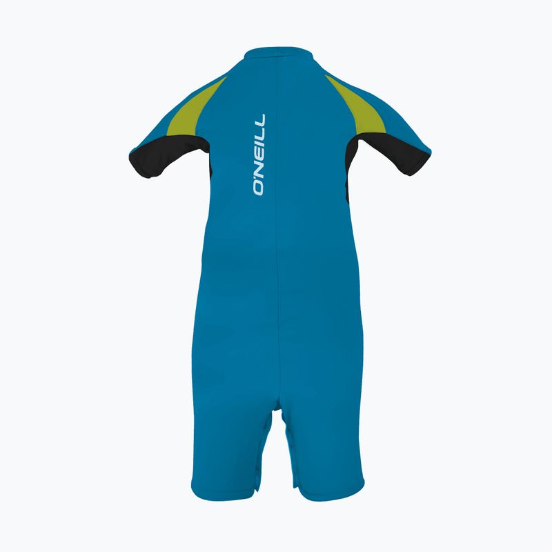 Dětský oblek UPF 50+ O'Neill Infant O'Zone UV Spring sky / black / lime 2