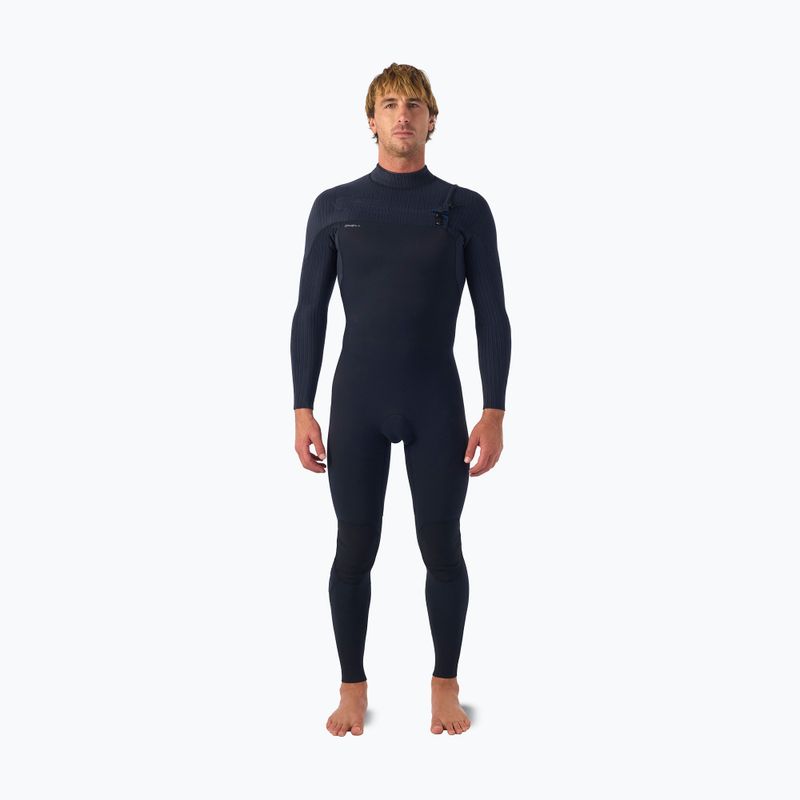 Pánský neopren O'Neill Hyperfreak 5/4+ mm Chest Zip Full black/black