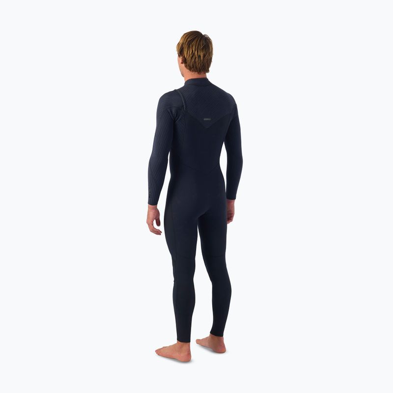 Pánský neopren O'Neill Hyperfreak 5/4+ mm Chest Zip Full black/black 4