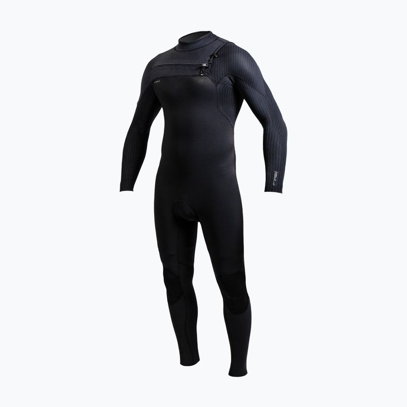 Pánský neopren O'Neill Hyperfreak 5/4+ mm Chest Zip Full black/black 9