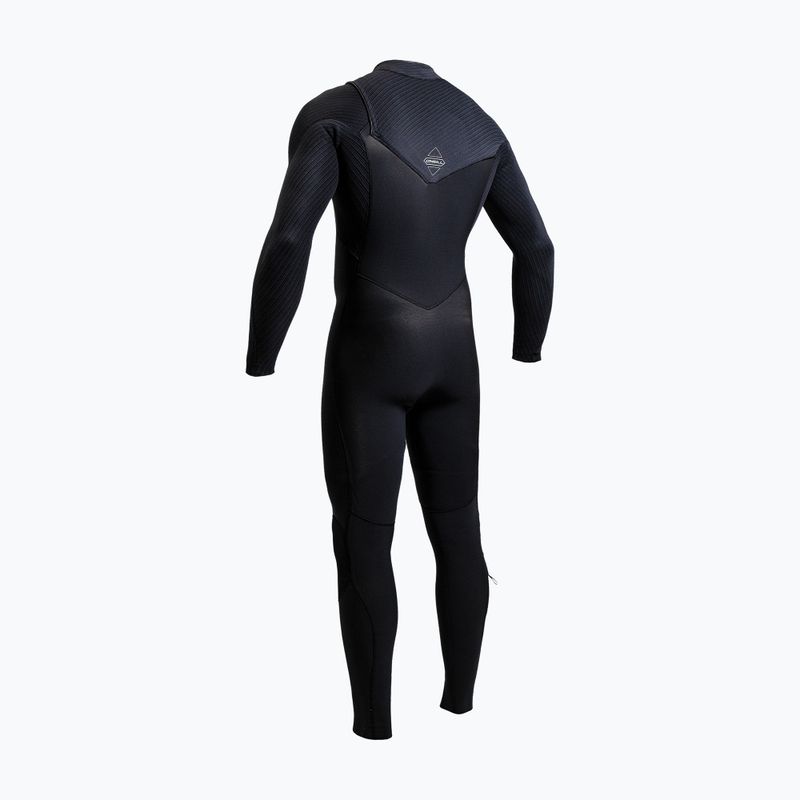 Pánský neopren O'Neill Hyperfreak 5/4+ mm Chest Zip Full black/black 10