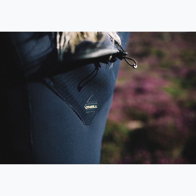 Dámský plavecký neopren O'Neill Hyperfreak 4/3+ mm Chest Zip Full black/black 8