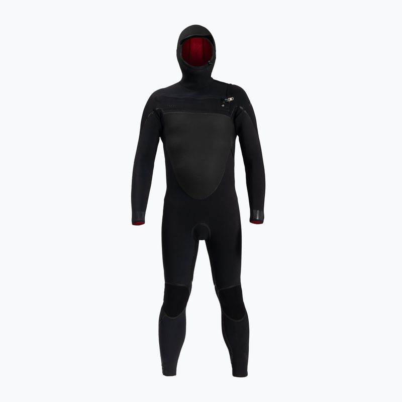 Pánský neopren   O'Neill Psycho Tech 6/4+ Chest Zip W/Hood black 5366