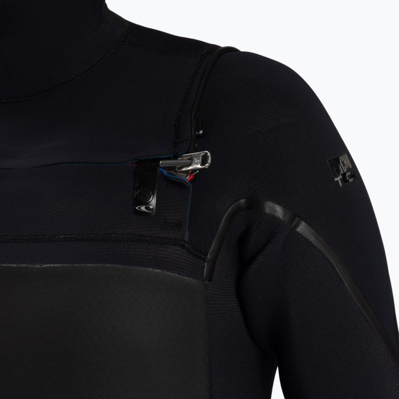 Pánský neopren   O'Neill Psycho Tech 6/4+ Chest Zip W/Hood black 5366 4