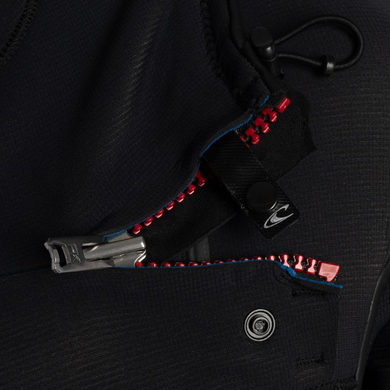 Pánský neopren   O'Neill Psycho Tech 6/4+ Chest Zip W/Hood black 5366 5