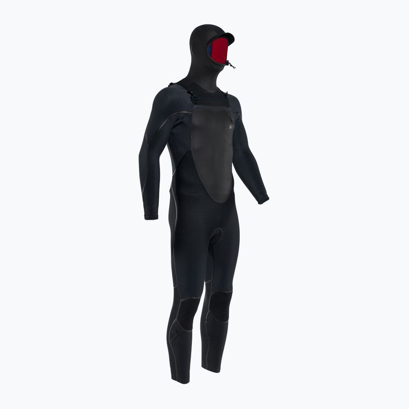 Pánský neopren   O'Neill Mutant Legend 5/4 Chest Zip W/Hood Full black