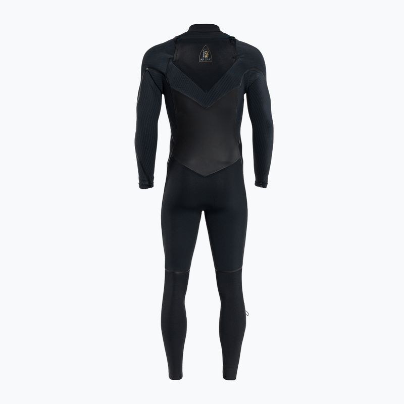 Pánský neopren   O'Neill Mutant Legend 5/4 Chest Zip W/Hood Full black 5