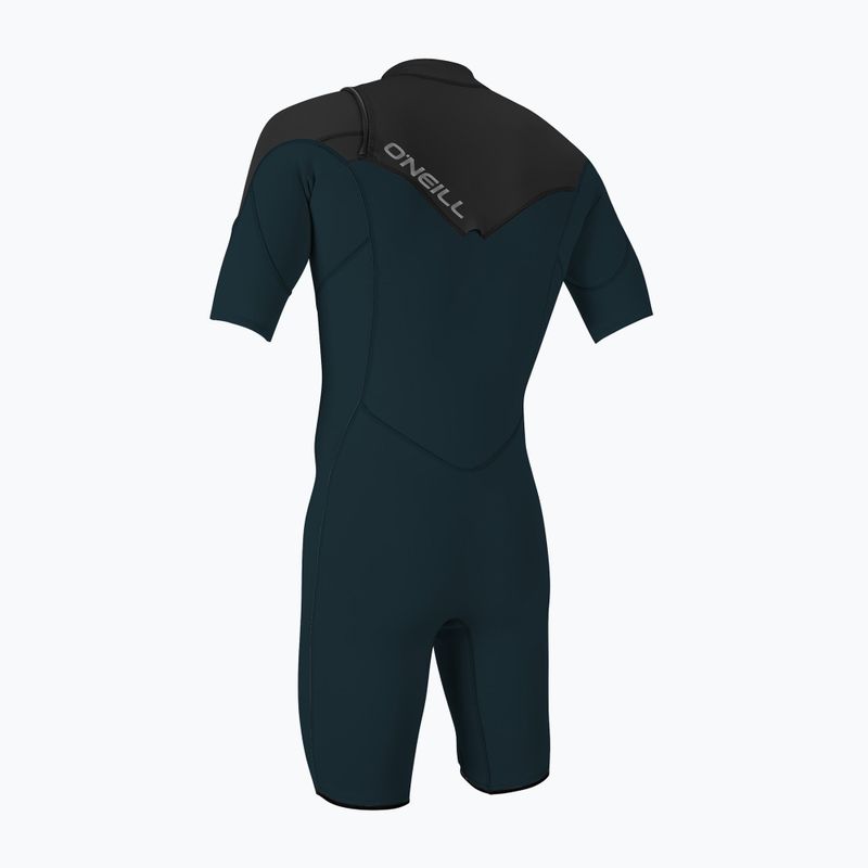 Pánský neopren   O'Neill Hammer 2 mm Chest Zip S/S Spring black 2