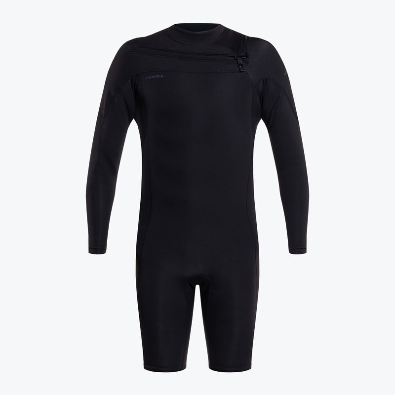 Pánský neopren   O'Neill Hammer 2 mm Chest Zip L/S Spring black