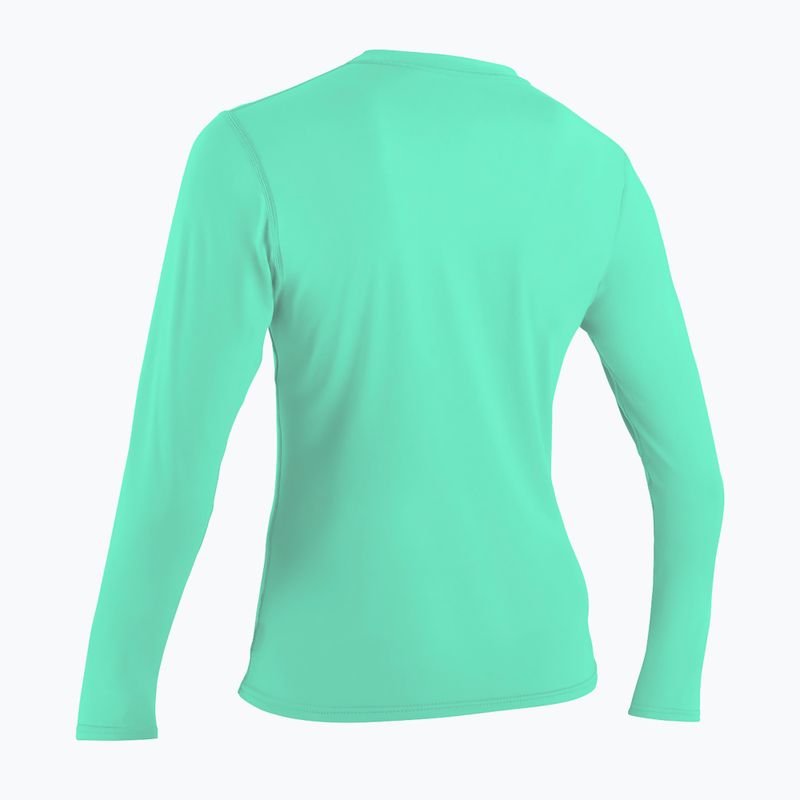 Dámské plavecké tričko Longsleeve O'Neill Basic Skins Sun Shirt light aqua 2