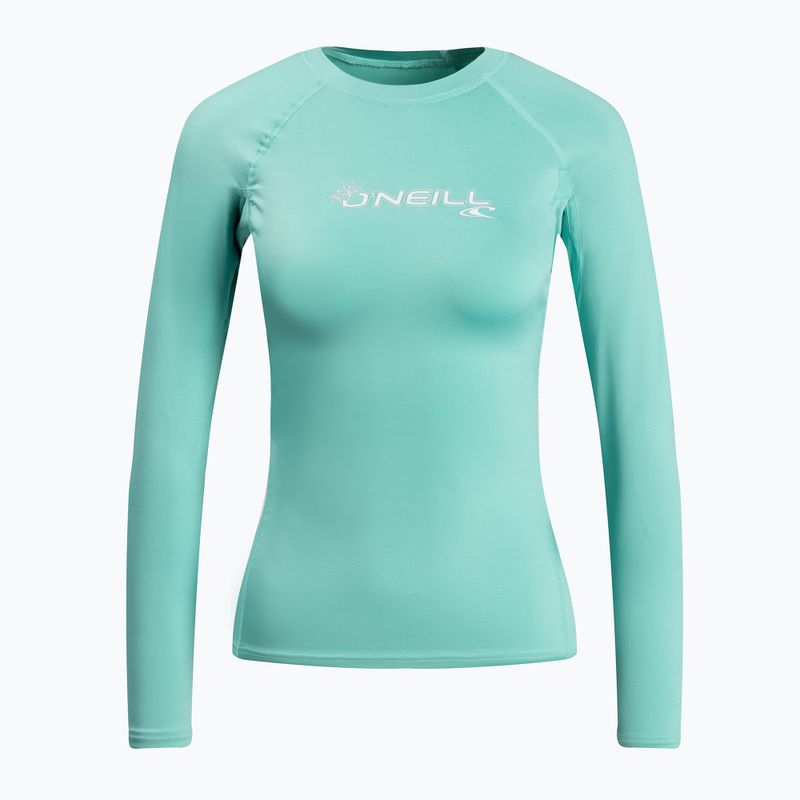 Dámské plavecké tričko O'Neill Basic Skins LS Rash Guard blue 3549