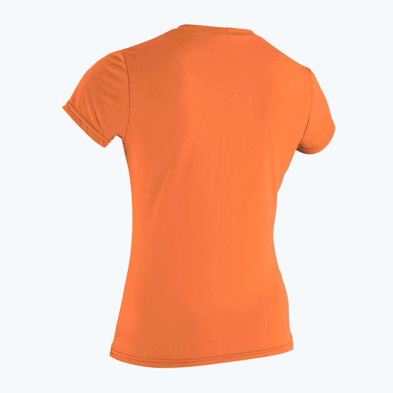 Dámské plavecké tričko O'Neill Basic Skins Sun Shirt light grapefruit 2