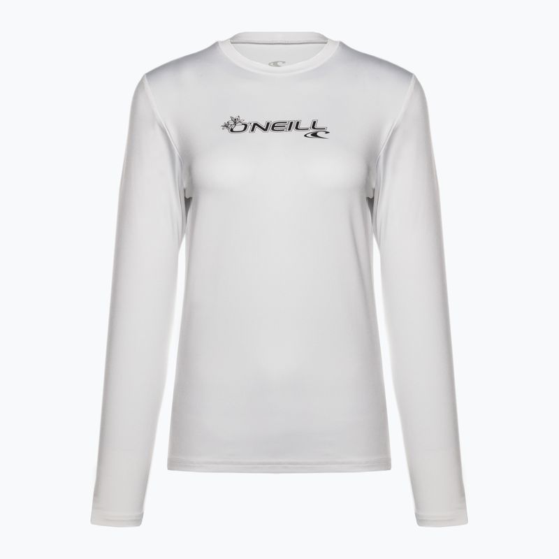 Dámské plavecké tričko O'Neill Basic Skins Sun Shirt white 4340