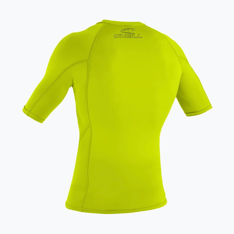 Dětské plavky O'Neill Youth Basic Skins Rash Guard lime 2