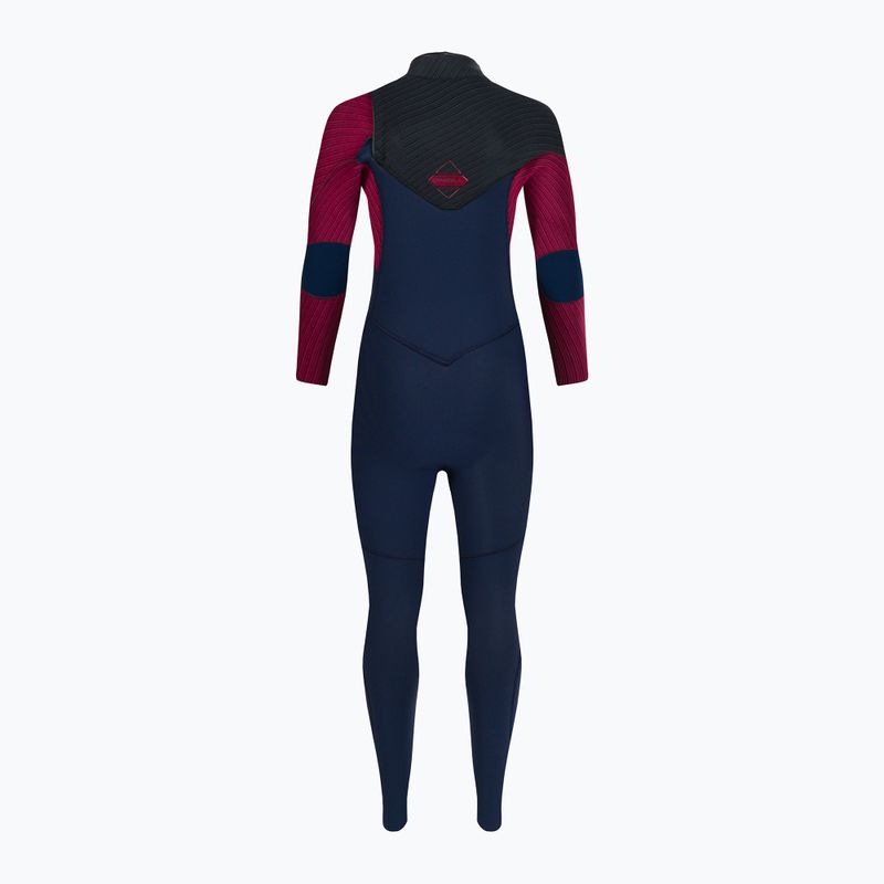 Dětský neopren   O'Neill Hyperfreak 5/4+ Chest Zip Full hg9/navy/bloodshot/black 3