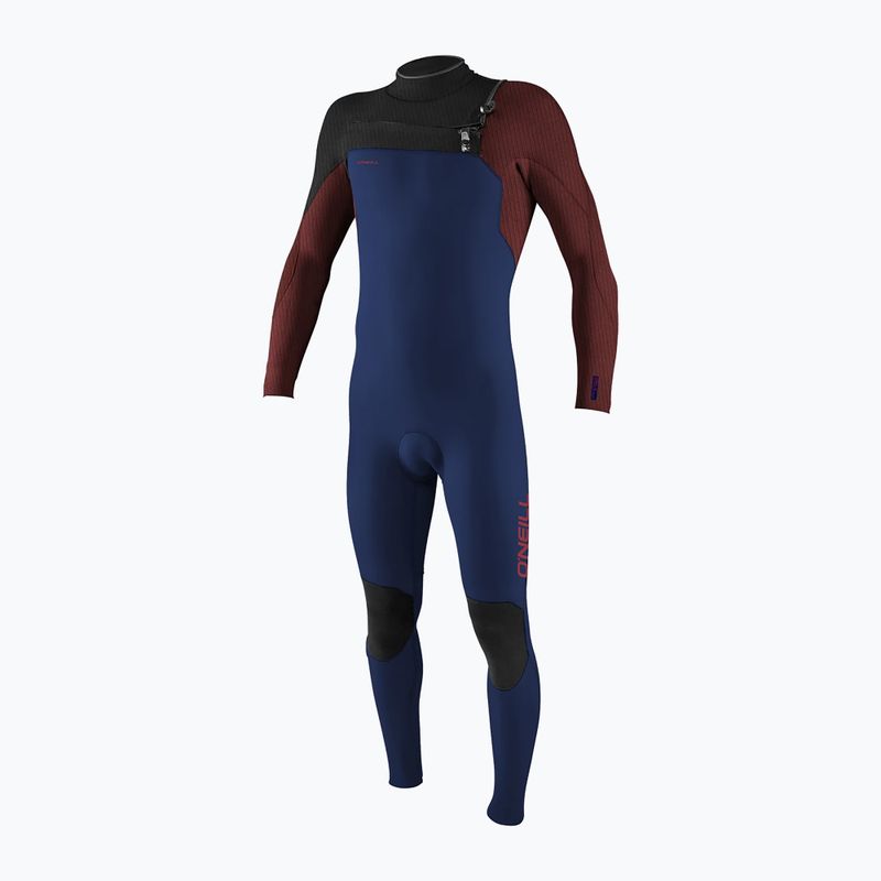 Dětský neopren   O'Neill Hyperfreak 5/4+ Chest Zip Full hg9/navy/bloodshot/black 6