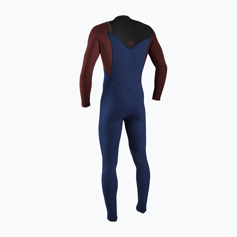 Dětský neopren   O'Neill Hyperfreak 5/4+ Chest Zip Full hg9/navy/bloodshot/black 7