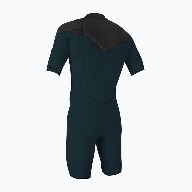 Pánský neopren   O'Neill Hammer 2 mm Chest Zip S/S Spring ej4/slate/black 2