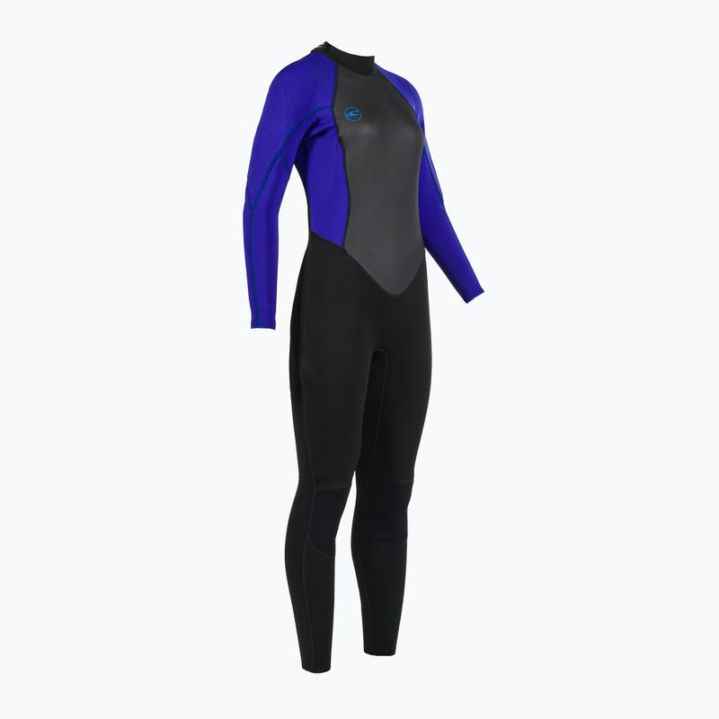 Dámský neopren   O'Neill Reactor-2 3/2 mm Back Zip Full black/cobalt