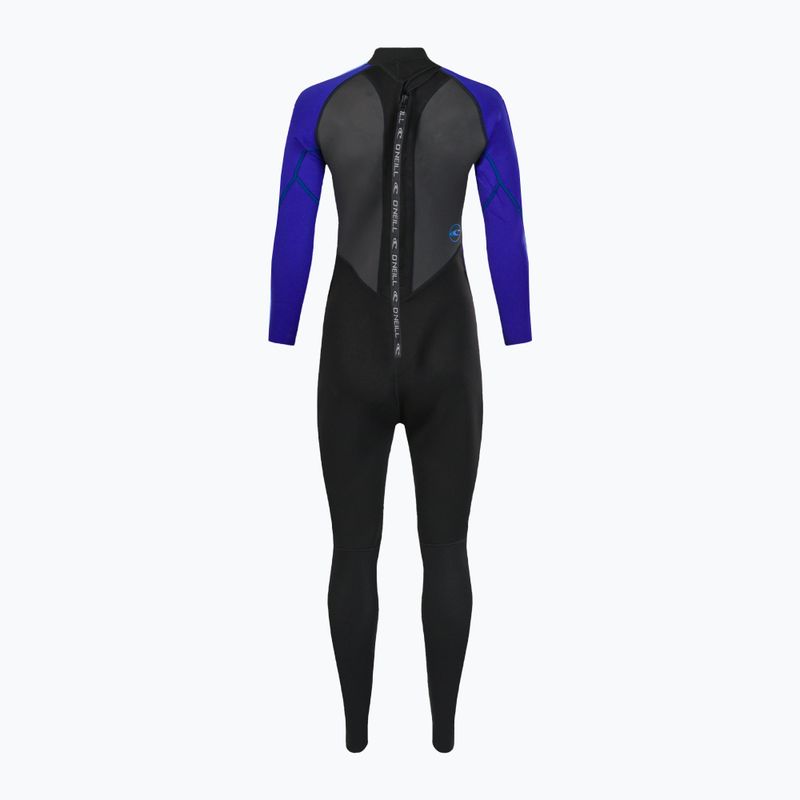 Dámský neopren   O'Neill Reactor-2 3/2 mm Back Zip Full black/cobalt 3