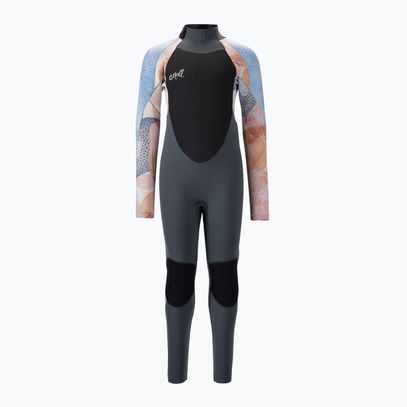 Dětský neopren   O'Neill Epic 5/4 Back Zip Full graphite/desert/bloom/drif