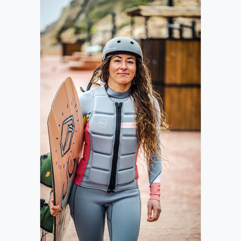 Dámská bezpečnostní vesta O'Neill Bahia Comp tradewinds/tea rose 3