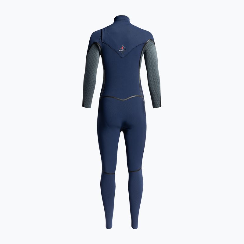 Dámský neopren   O'Neill Hyperfreak Fire 4/3+ Chest Zip Full navy/shade 3