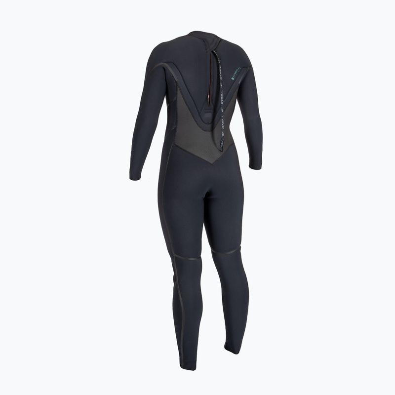 Dámský plavecký neopren O'Neill Psycho Tech 5/4+ Back Zip Full black/black 2
