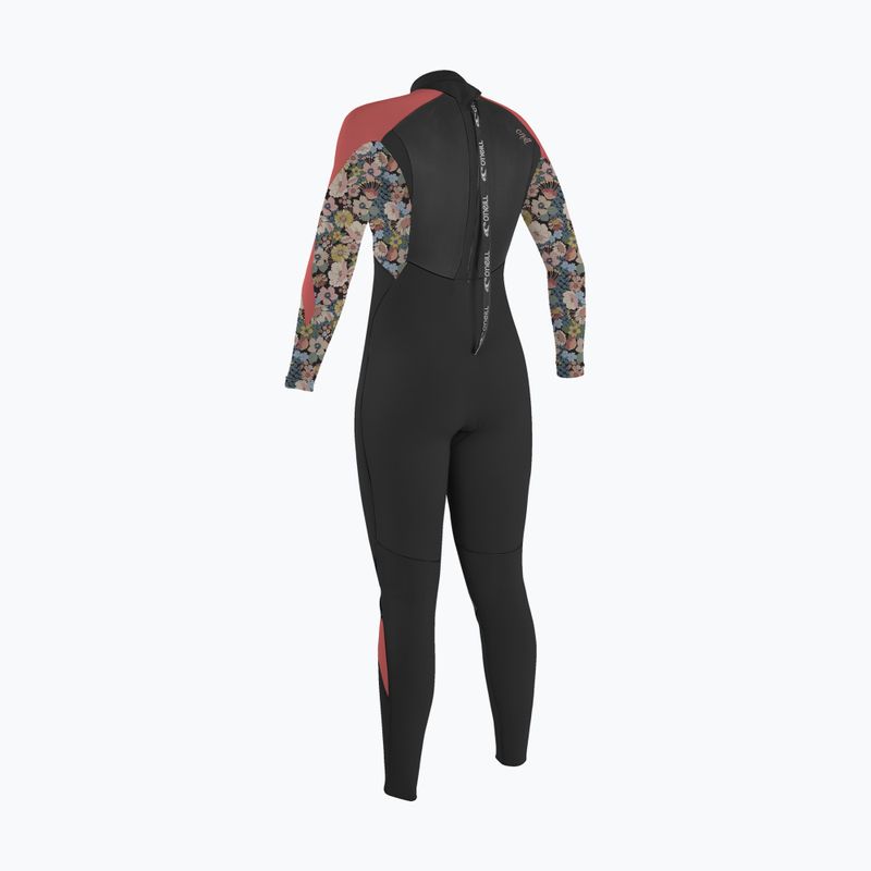 Dětský neopren O'Neill Girls Epic 4/3 Back Zip Full black/twiggy/tea rose 2