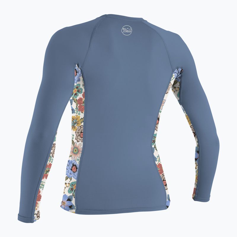 Dámské plavecké tričko Longsleeve O'Neill Side Print Rash Guard infinity/talitha 2