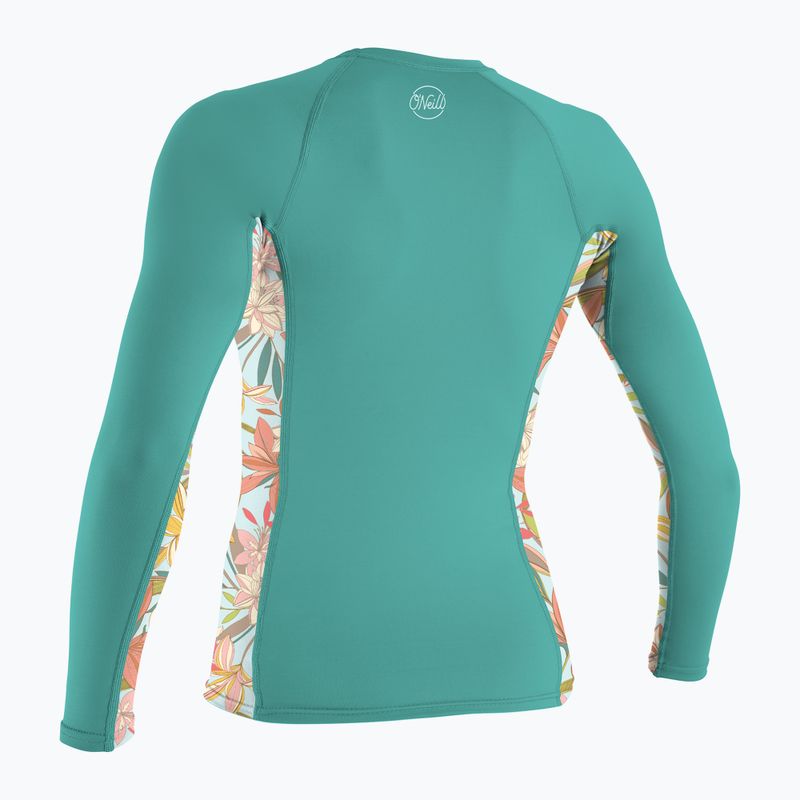 Dámské plavecké tričko Longsleeve O'Neill Side Print Rash Guard canton/dalia 2