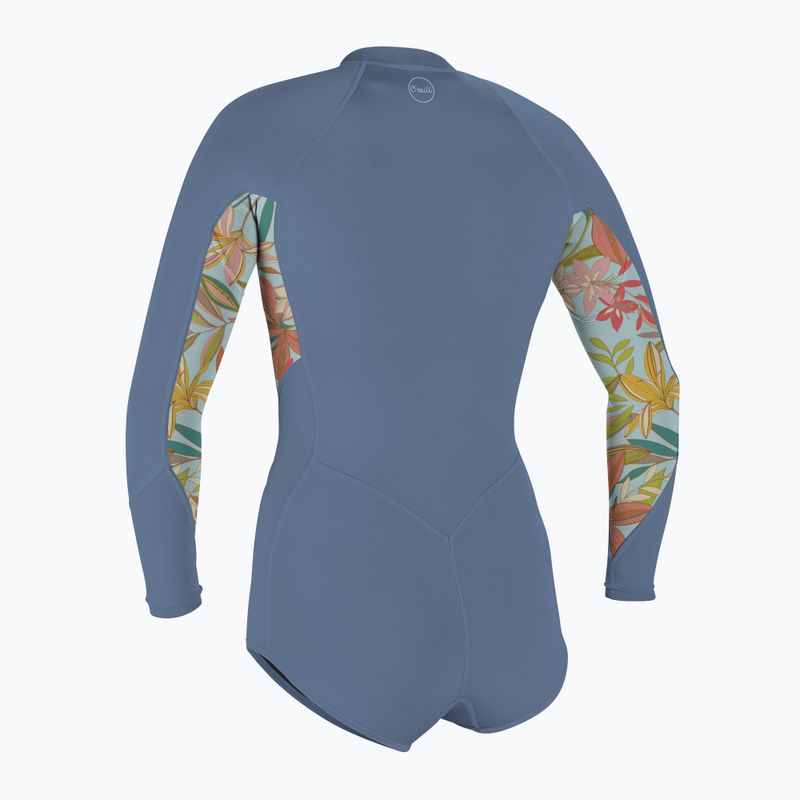 Dámský neopren   O'Neill Bahia 2/1 Front Zip L/S Spring infinity/dalia/infinity 2