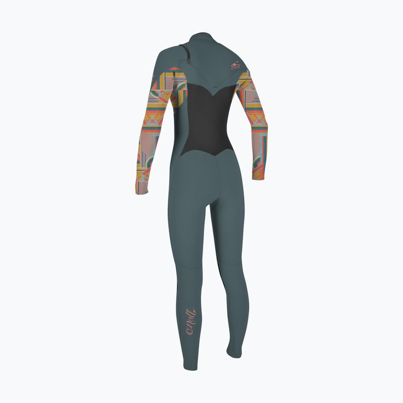 Dámský neopren O'Neill Epic 4/3 Chest Zip Full shade/arta geo 2