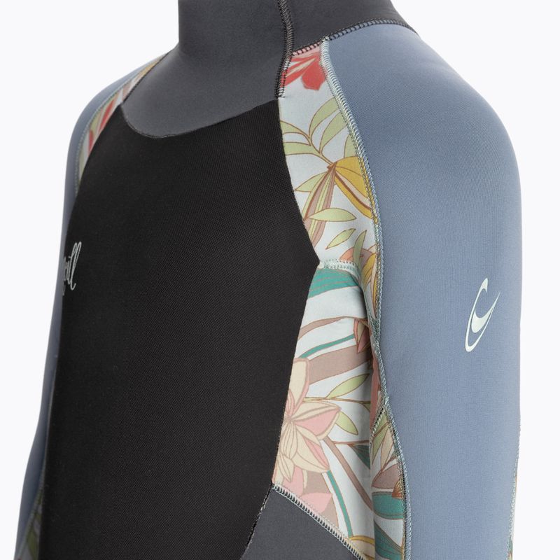Dětské plavecké pěny O'Neill Girls Epic 5/4 Back Zip Full graphite/dahlia/infinity 4