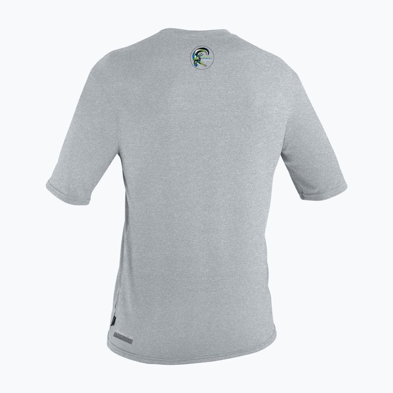 Pánské plavecké tričko  O'Neill Trvlr Hybrid Graphic Sun Shirt smoke 2