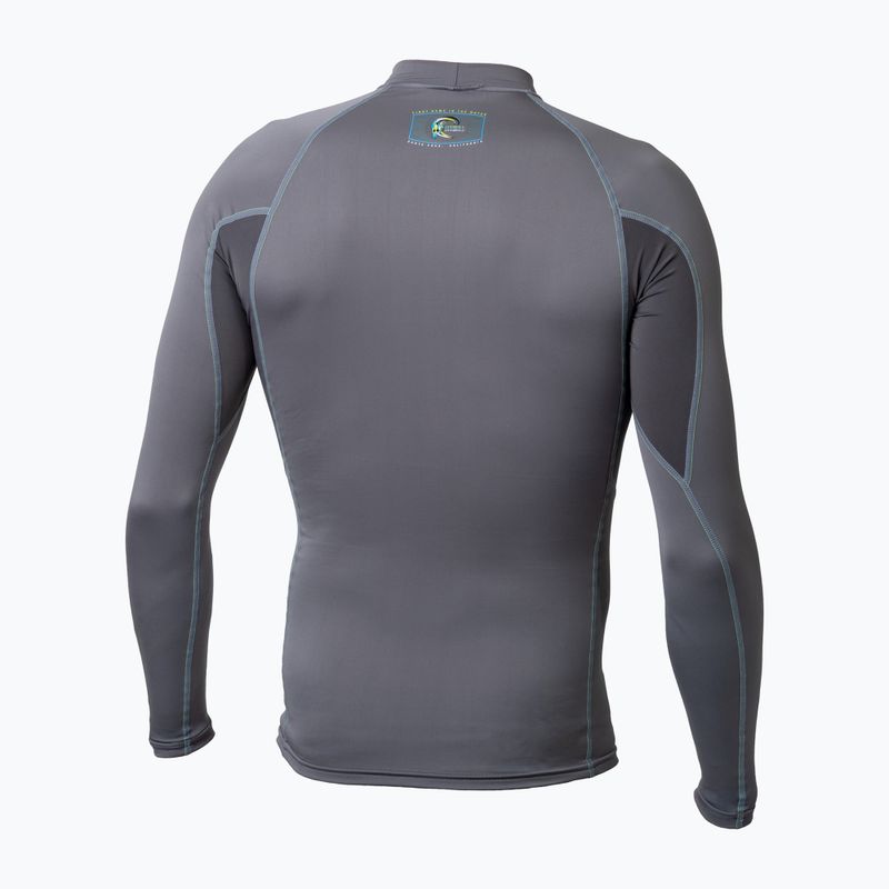 Pánské plavecké triko Longsleeve O'Neill Trvlr Graphic Skins Rash Guard smoke/graphite/smoke:multi(tri-glo) 2