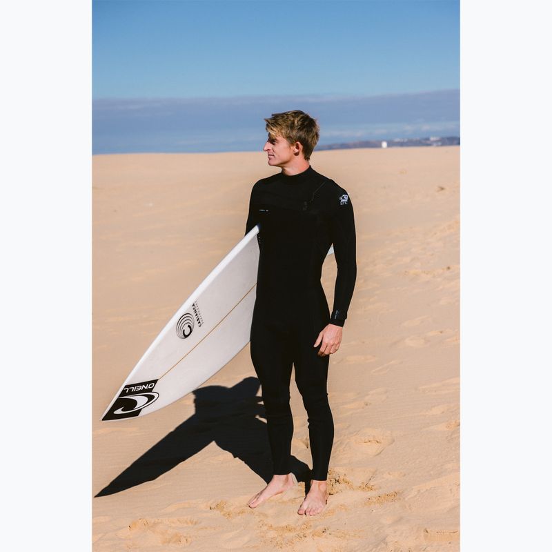 Pánský neopren O'Neill Epic 4/3 mm Chest Zip Full black/black/black 3