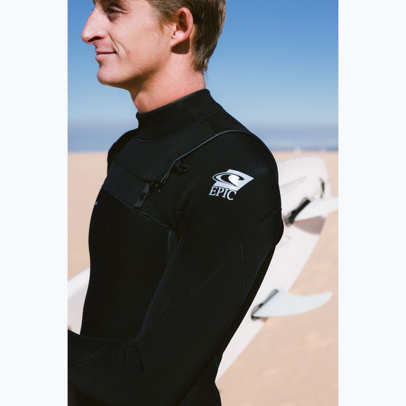 Pánský neopren O'Neill Epic 5/4 Chest Zip Full A05 black/black/black 8