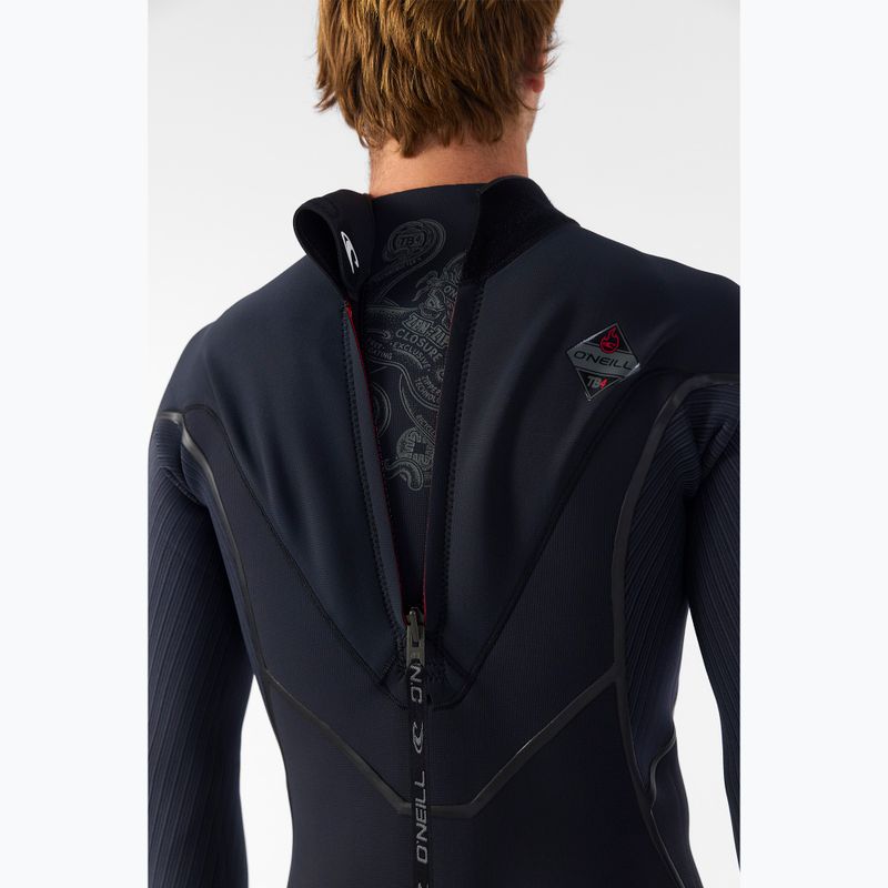 Pánský neopren O'Neill Hyperfreak Fire 4/3+ mm Back Zip Full black/black 6