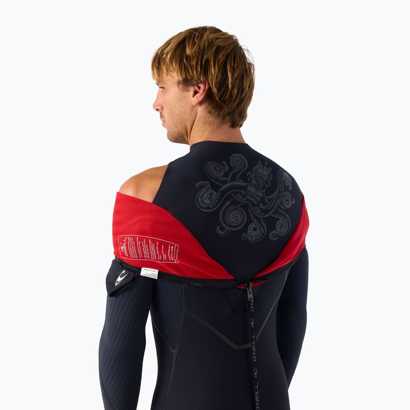 Pánský neopren O'Neill Hyperfreak Fire 4/3+ mm Back Zip Full black/black 8